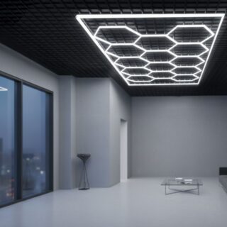 Painel LED Hexagonal Bee 600W 6000K