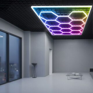 Painel LED Hexagonal Bee 200W RGB