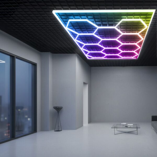 Painel LED Hexagonal Bee 200W RGB