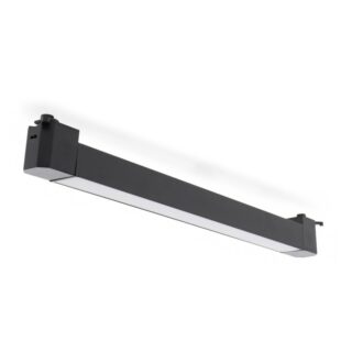 Foco LED linear para calha Black Dhin 24W Monofásico CCT