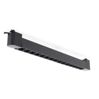 Foco LED linear para calha Black Dariz 24W Monofásico CCT