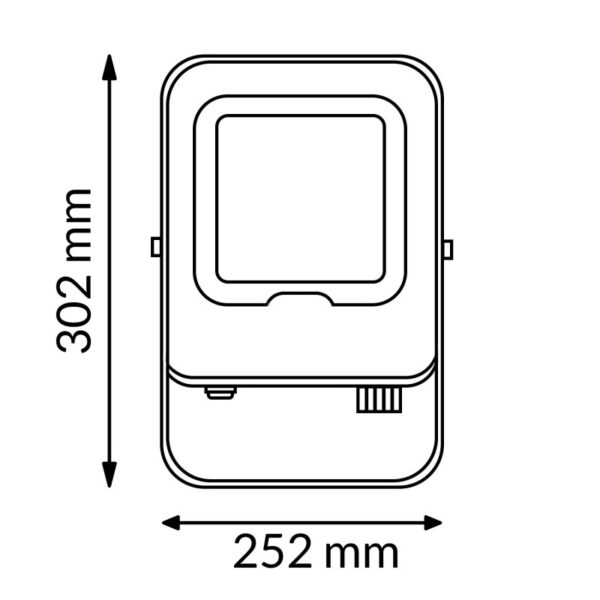 Projetor Led Napoli Plus White 150W CCT - Image 2