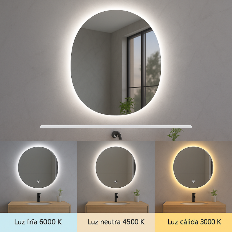 Espelho LED para casa de Banho 15W Rocio CCT - Image 3