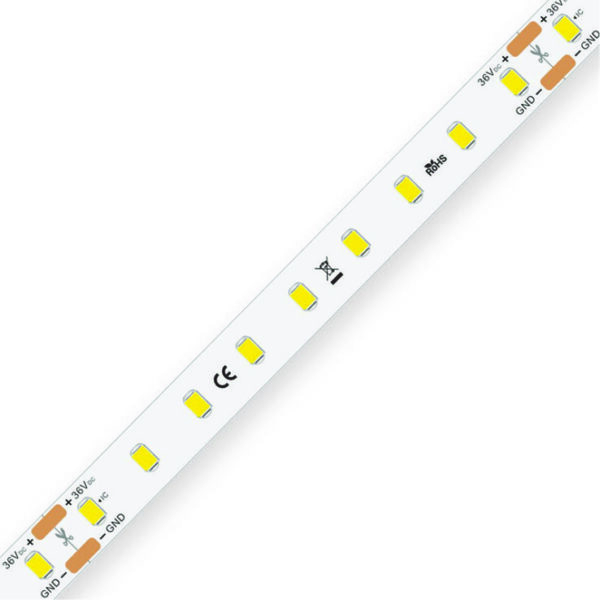 Fita LED 36V SMD2835 IP20 14.4W/m - 30 metros 6400K