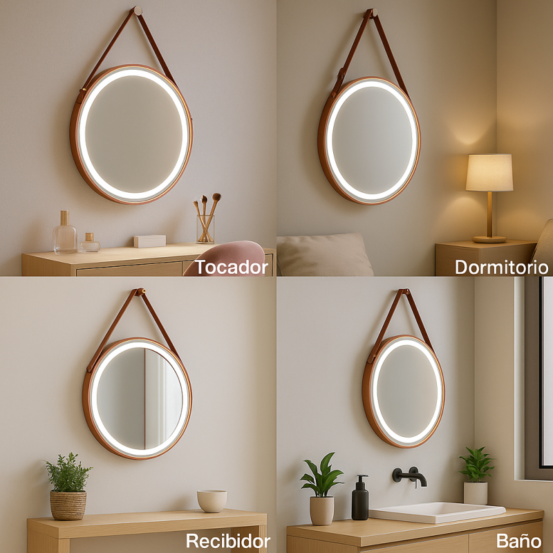 Espelho LED para casa de Banho 15W Salares CCT - Image 3
