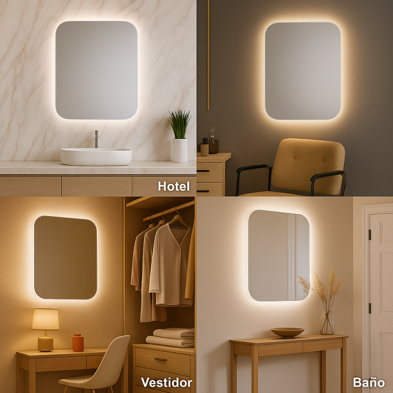Espelho LED para casa de Banho 15W Mijas CCT - Image 3