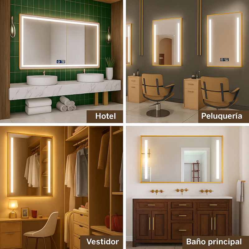 Espelho LED para casa de Banho 12W Tolox Anti-Embaciamento CCT - Image 3
