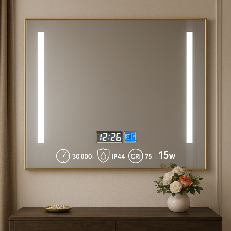 Espelho LED para casa de Banho 12W Tolox Anti-Embaciamento CCT - Image 4