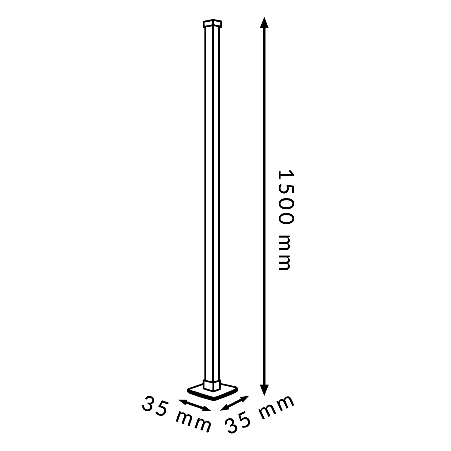 Luminária de chão RGBIC 5V DC com controle remoto e aplicativo RGBIC - Image 2
