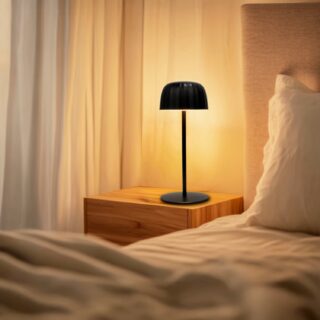 Candeeiro de mesa led Black Gonza 3000K