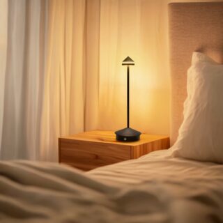 Candeeiro de mesa led Black Point CCT