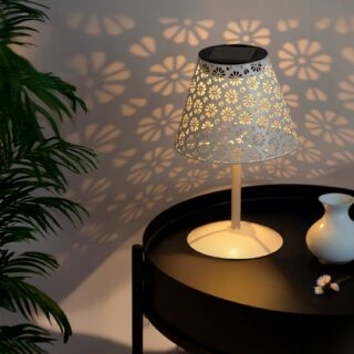 Candeeiro de mesa led Solar White Hearth 2500K