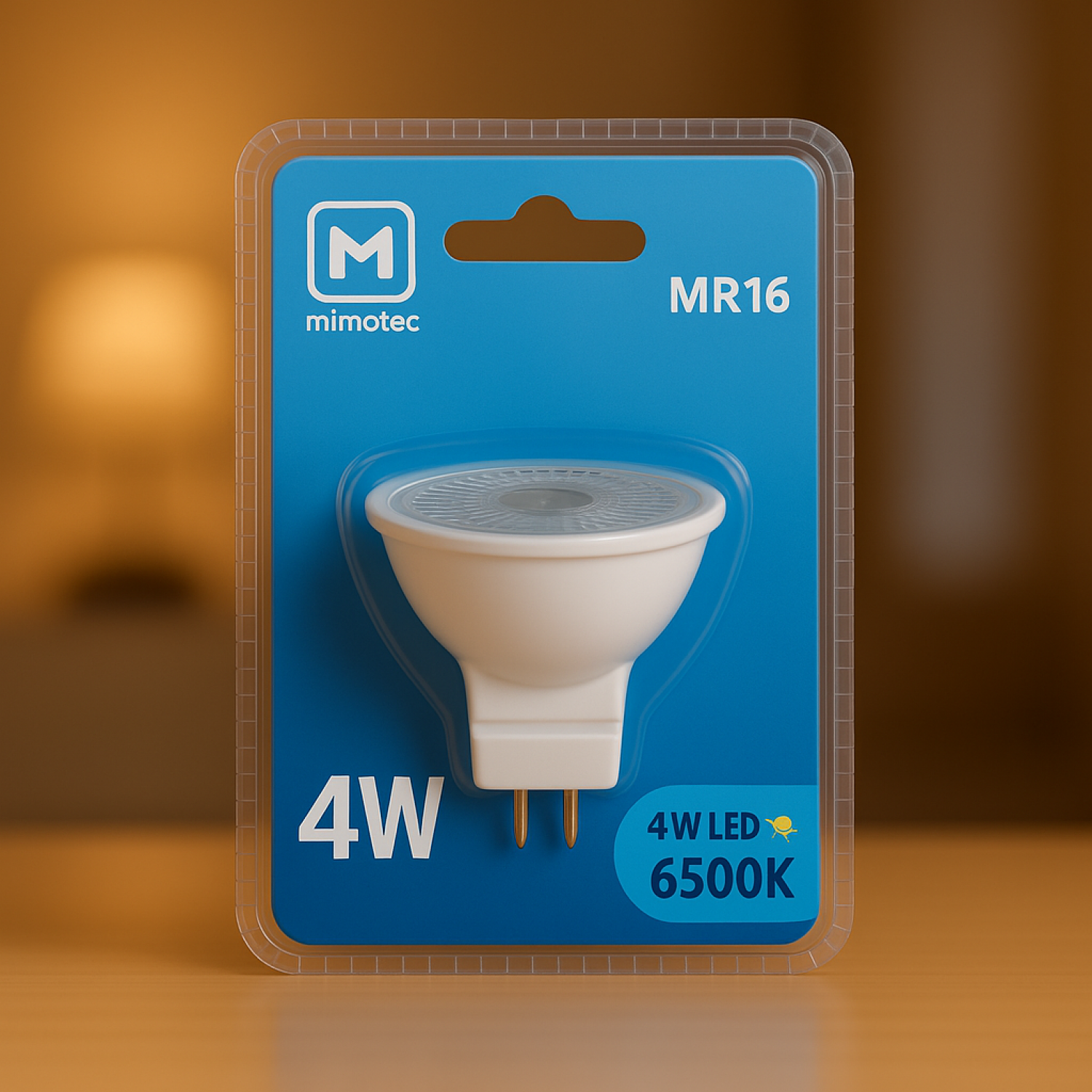 Lâmpada LED MR16 4W 38º 3000K