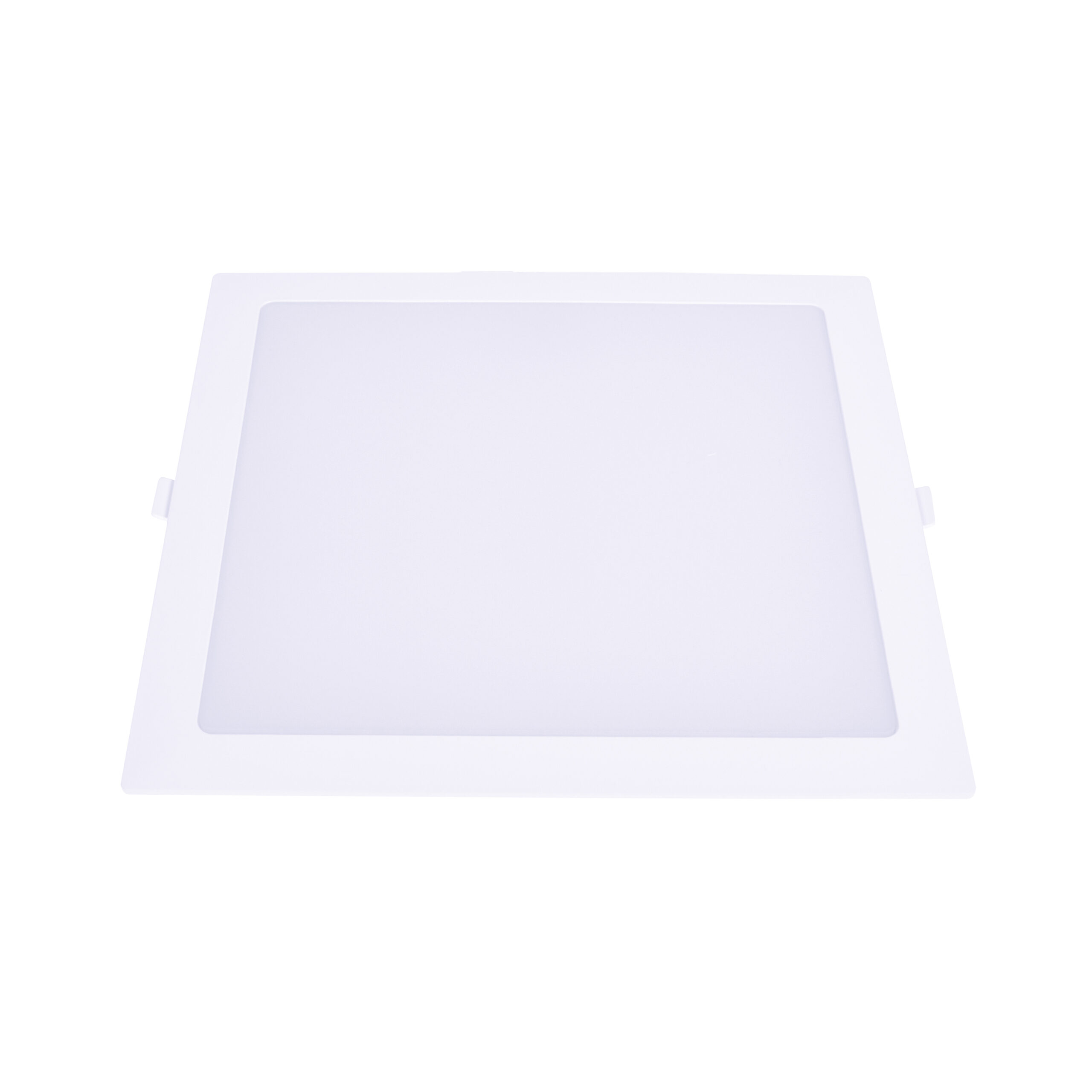 Foco de encastrar INTEGO 2.0 PC quadrado 18W LED CCT 1800lm 120° C.22,5xL.22,5xAlt.2,5cm branco