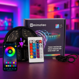 Pack Fita LED USB 5V RGB - 2 metros RGB