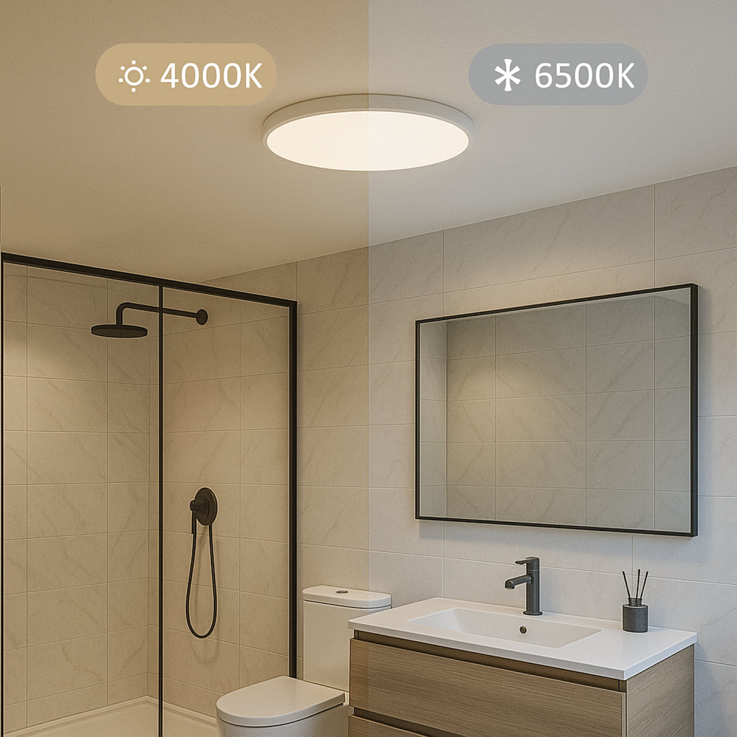 Plafon LED Redondo Boni 48W 4000K - Image 4