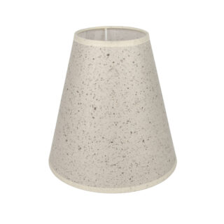 Abat-jour AUTON redondo cónico com encaixe E27 Alt.20xD.20cm creme