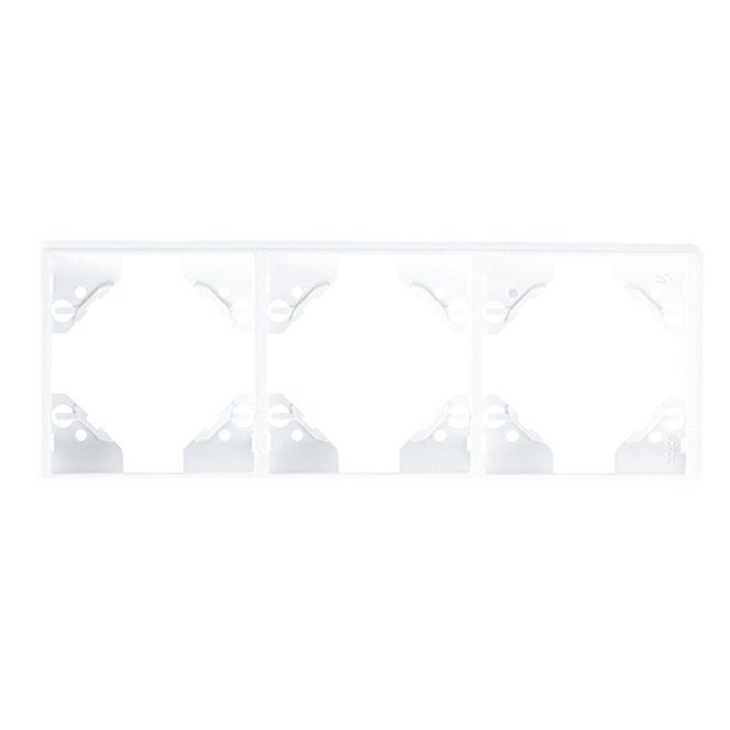 Espelho triplo vertical APOLO 5000 branco