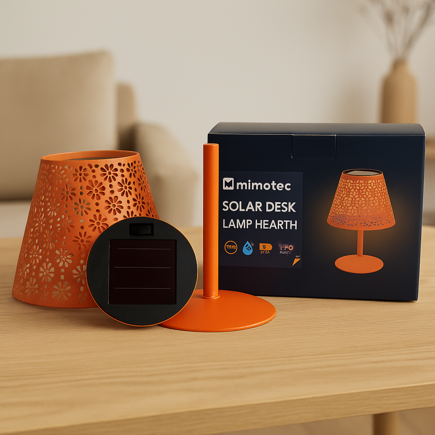 Candeeiro de mesa led Solar Hearth 2500K - Image 4