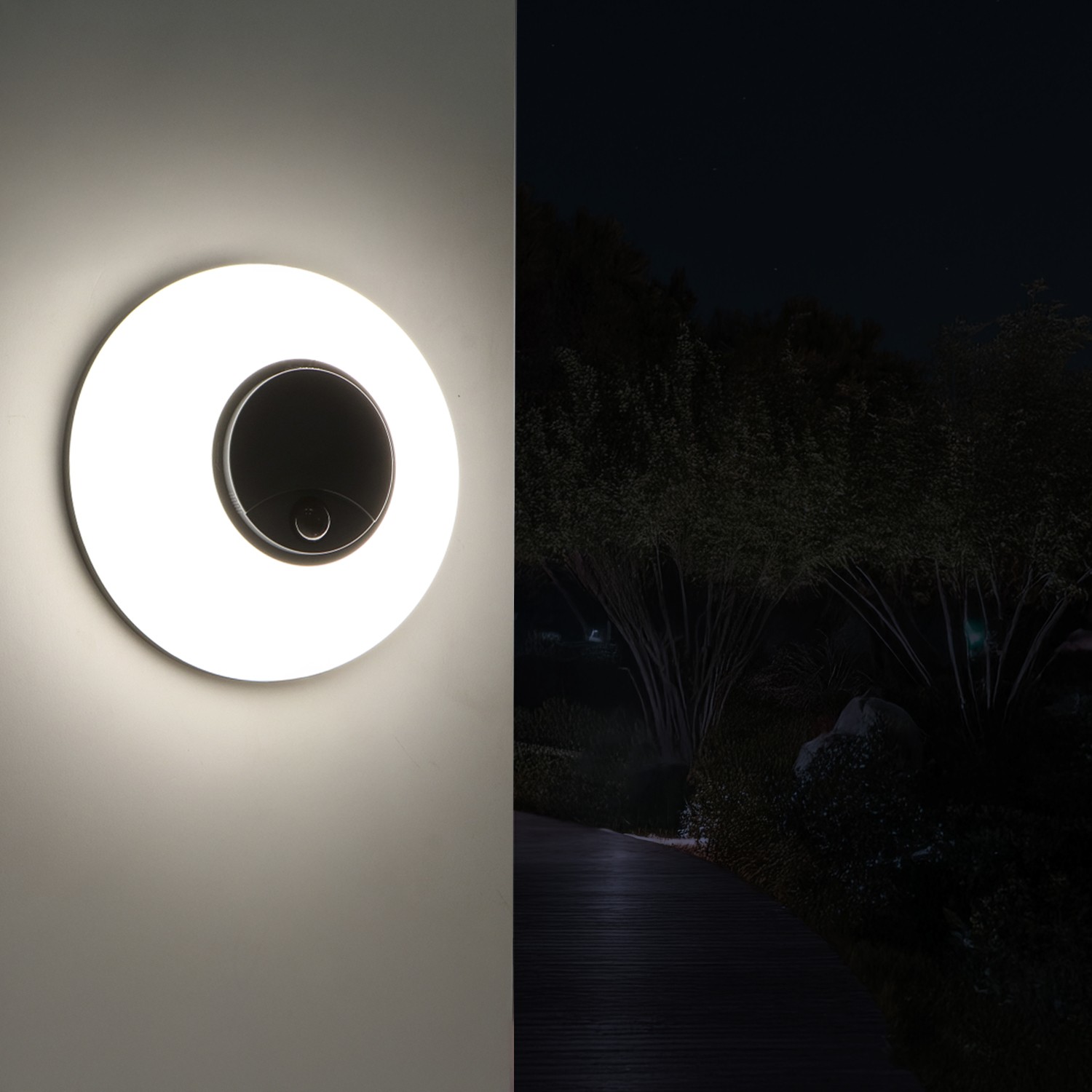 Aplique LED com Sensor Movimento Serena 10-15-20W CCT - Image 3