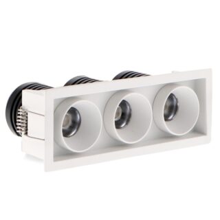 Downlight LED White Fix Square 15W CCT