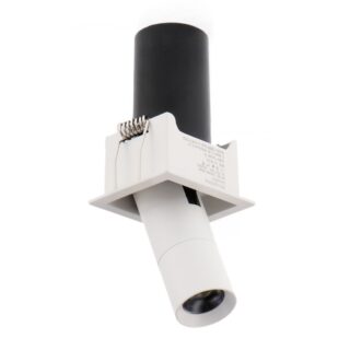 Downlight LED direccionável White Tube Square 5W CCT