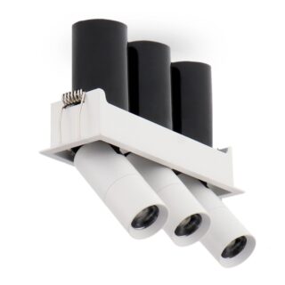 Downlight LED direccionável White Tube Square 15W CCT