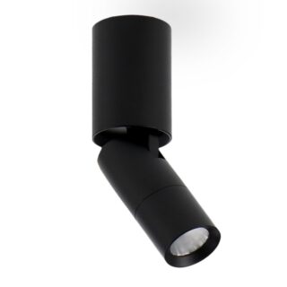 Aplique LED Direccionável Black Tube 5W (Ugr 17) 6000K