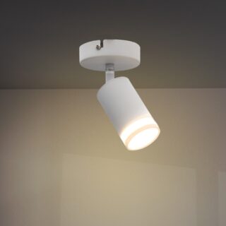 Lâmpada de teto série White Álamos 1 lâmpadas GU10