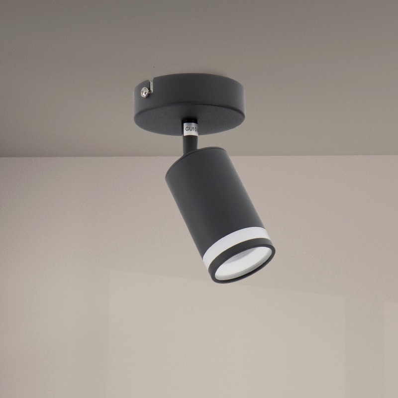 Lâmpada de teto série Black Álamos 1 lâmpadas GU10 - Image 3