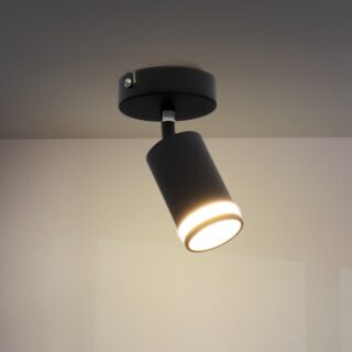 Lâmpada de teto série Black Álamos 1 lâmpadas GU10