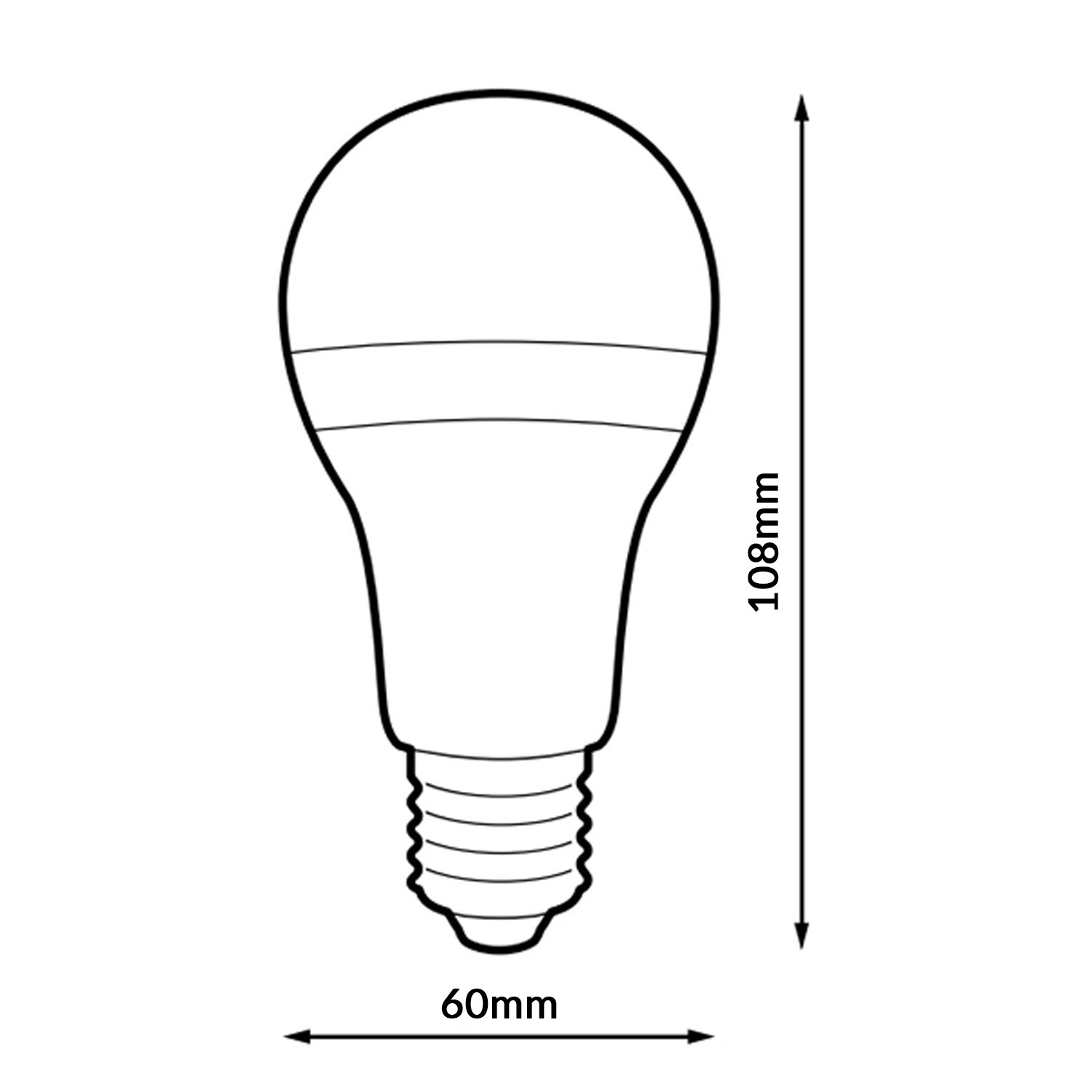 Lâmpada LED E27 A60 10W 4000K - Image 2