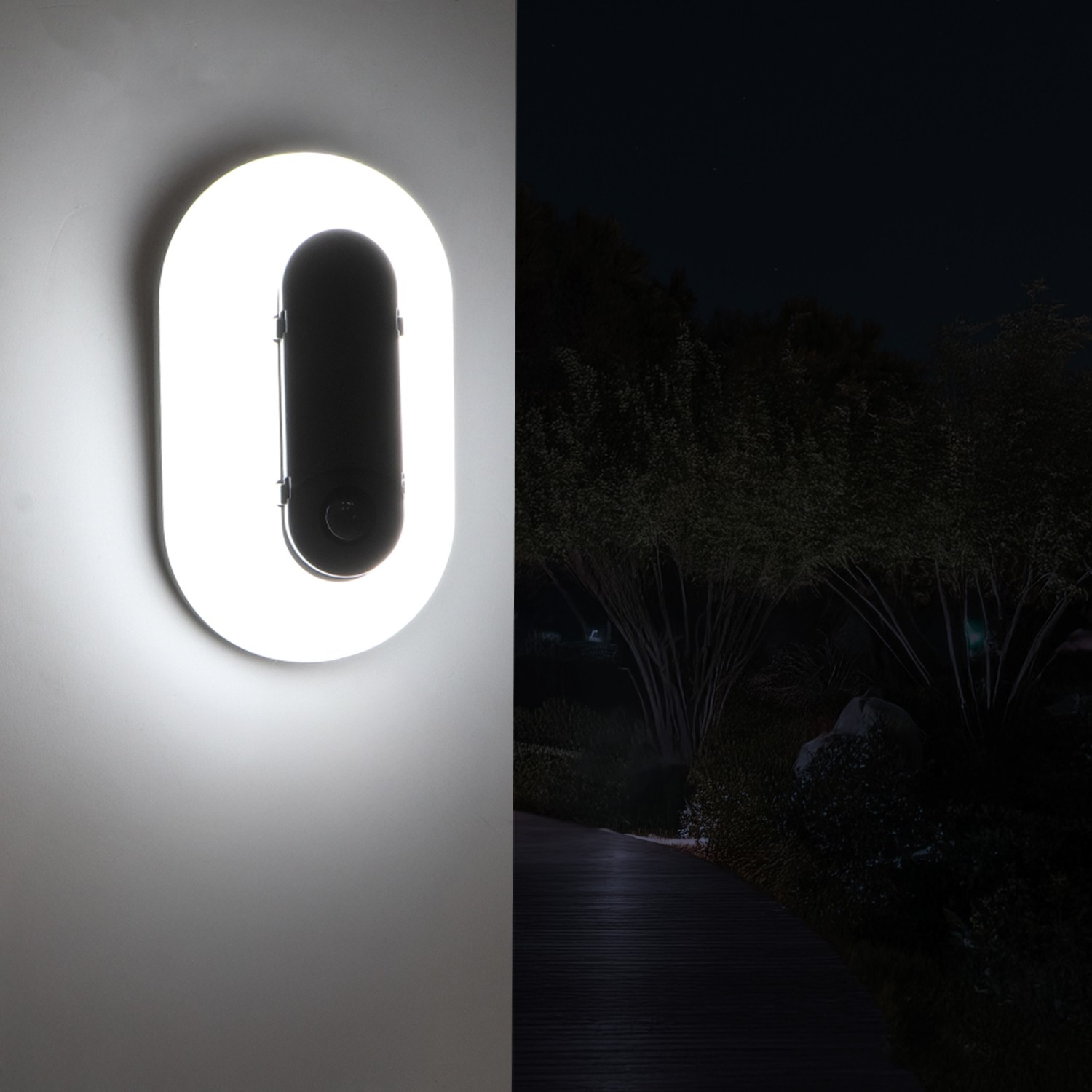 Aplique LED com Sensor Movimento Serena 10-15-18W CCT - Image 2