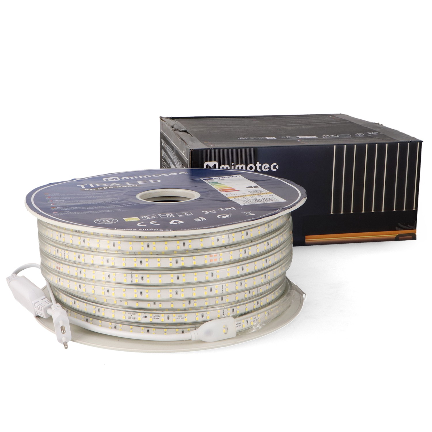 Fita LED 220V SMD Max 14W/m - 50 metros 4500K - Image 3