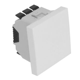 Inversor de grupo QUADRA45 (2 módulos) 10AX 250Vac branco mate