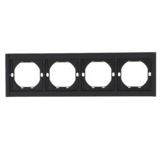 Moldura PC 4 Módulos CC-TR Preto