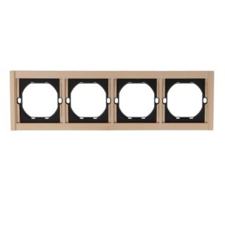 Moldura PC 4 Módulos CC-TR Dourado