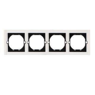 Moldura PC 4 Módulos CC-TR Branco
