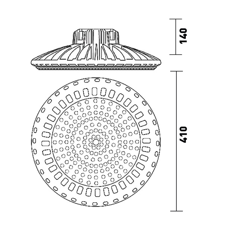 Campânula Ufo LED Inspire 200W 5700K - Image 2