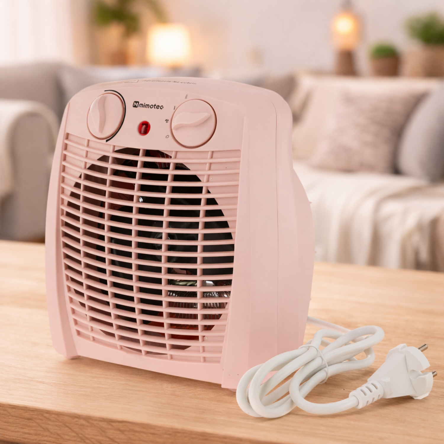 Aquecedor Elétrico Pink Comfort 2000W - Image 3