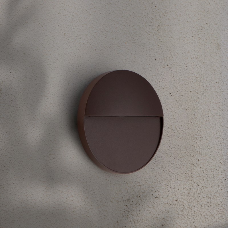 Baliza de Superfície LED Tech Rust Brown 3W IP54 CCT