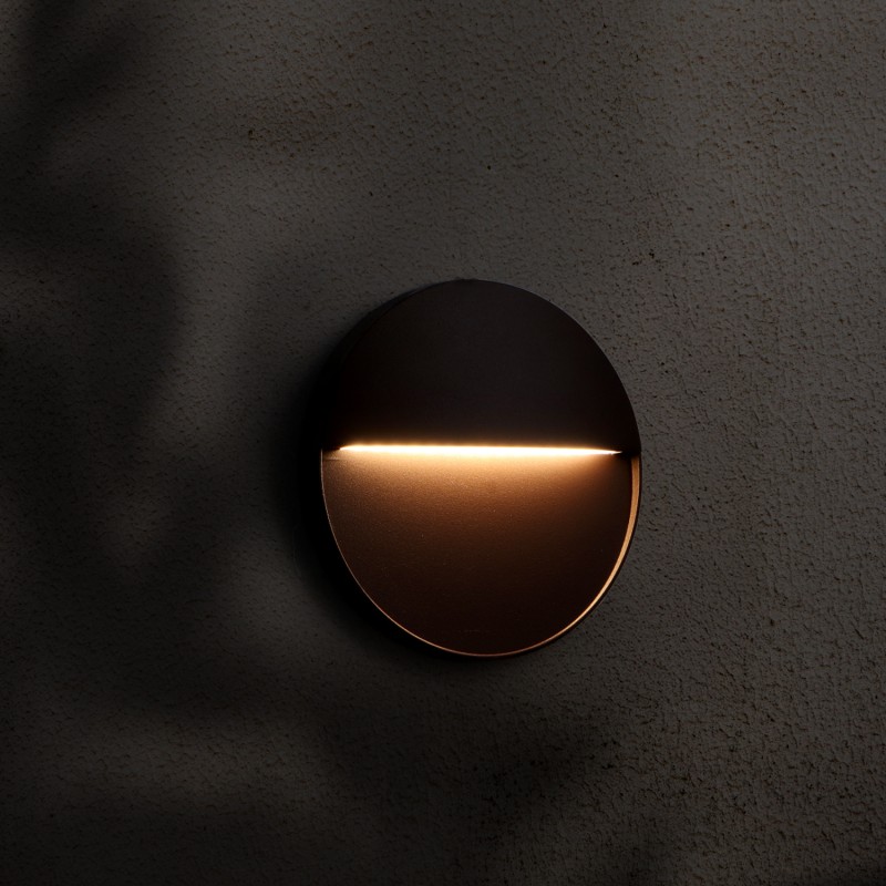 Baliza de Superfície LED Tech Rust Brown 3W IP54 CCT - Image 3