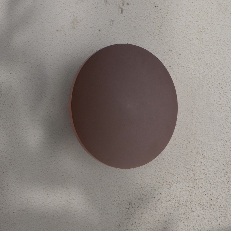 Aplique de Parede LED Rust Brown 15W IP54 CCT