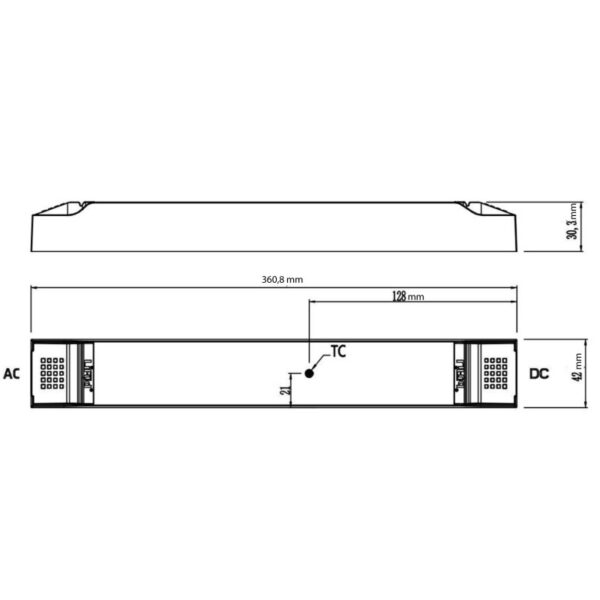 Transformador Lifud Dimável por Dali /Push CCT DT6 / DT8 LED 150W 24V ...