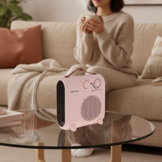 Aquecedor Elétrico Pink Compact 2000W