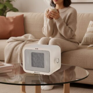 Aquecedor cerâmica White Broken Scatola 1500W