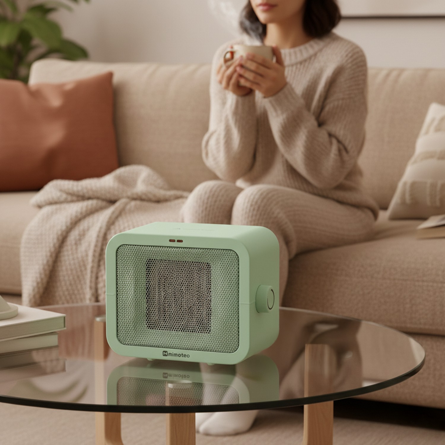 Aquecedor cerâmica Green Scatola 1500W