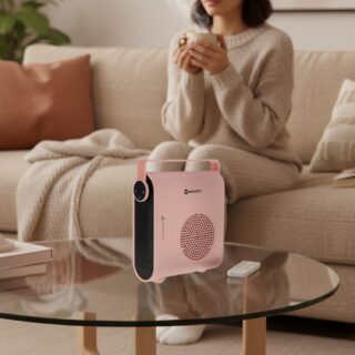 Aquecedor cerâmica Pink Hearth 2000W