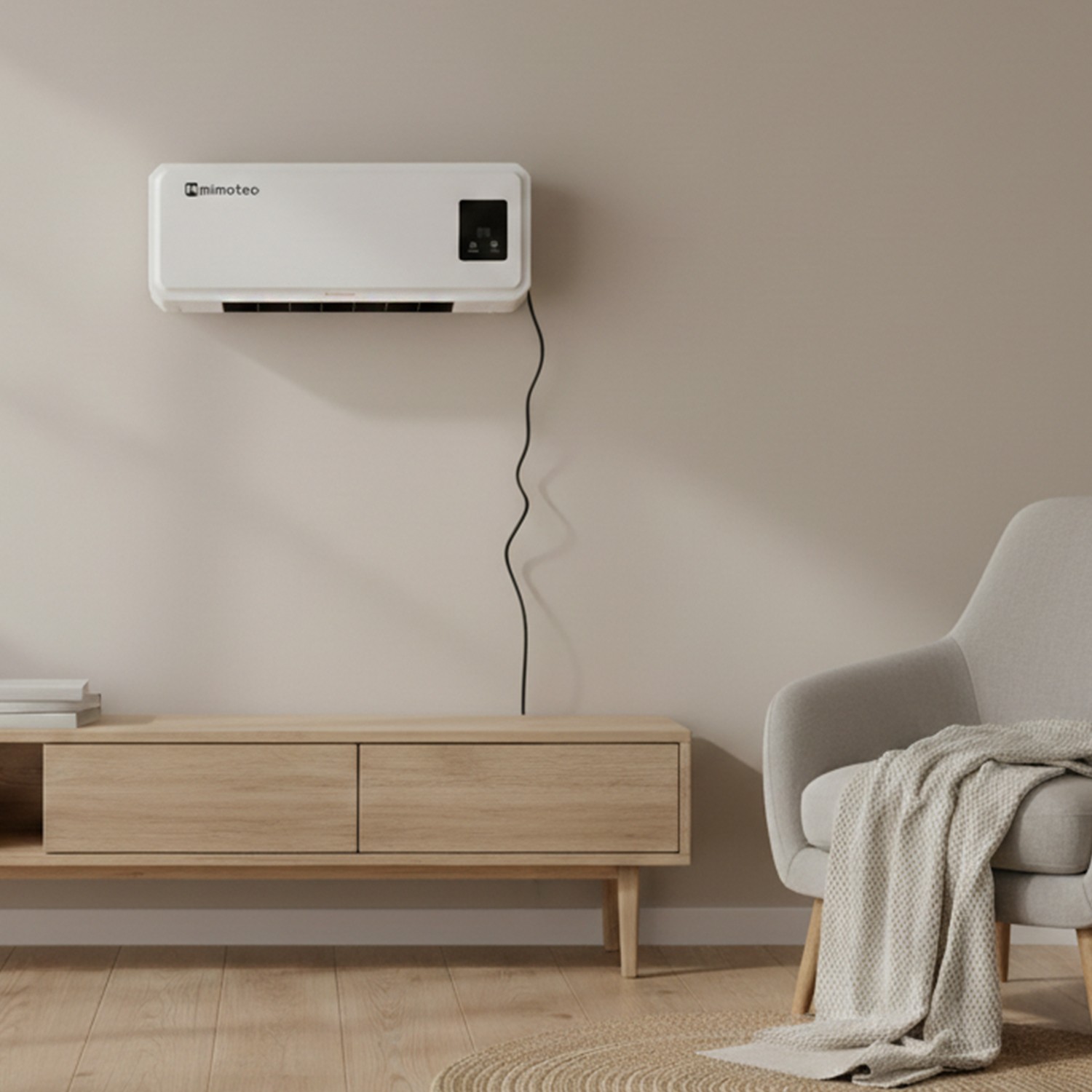 Aquecedor elétrico Muro 2000W