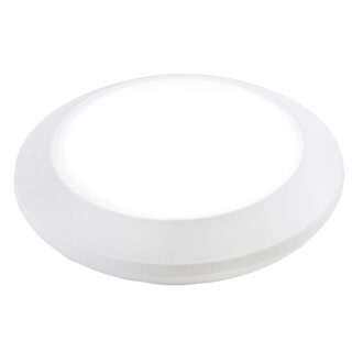 Plafond BERTA 1xGX53 15W/9W botão CCT (2cores) Alt.8xD.27,5cm resina branca